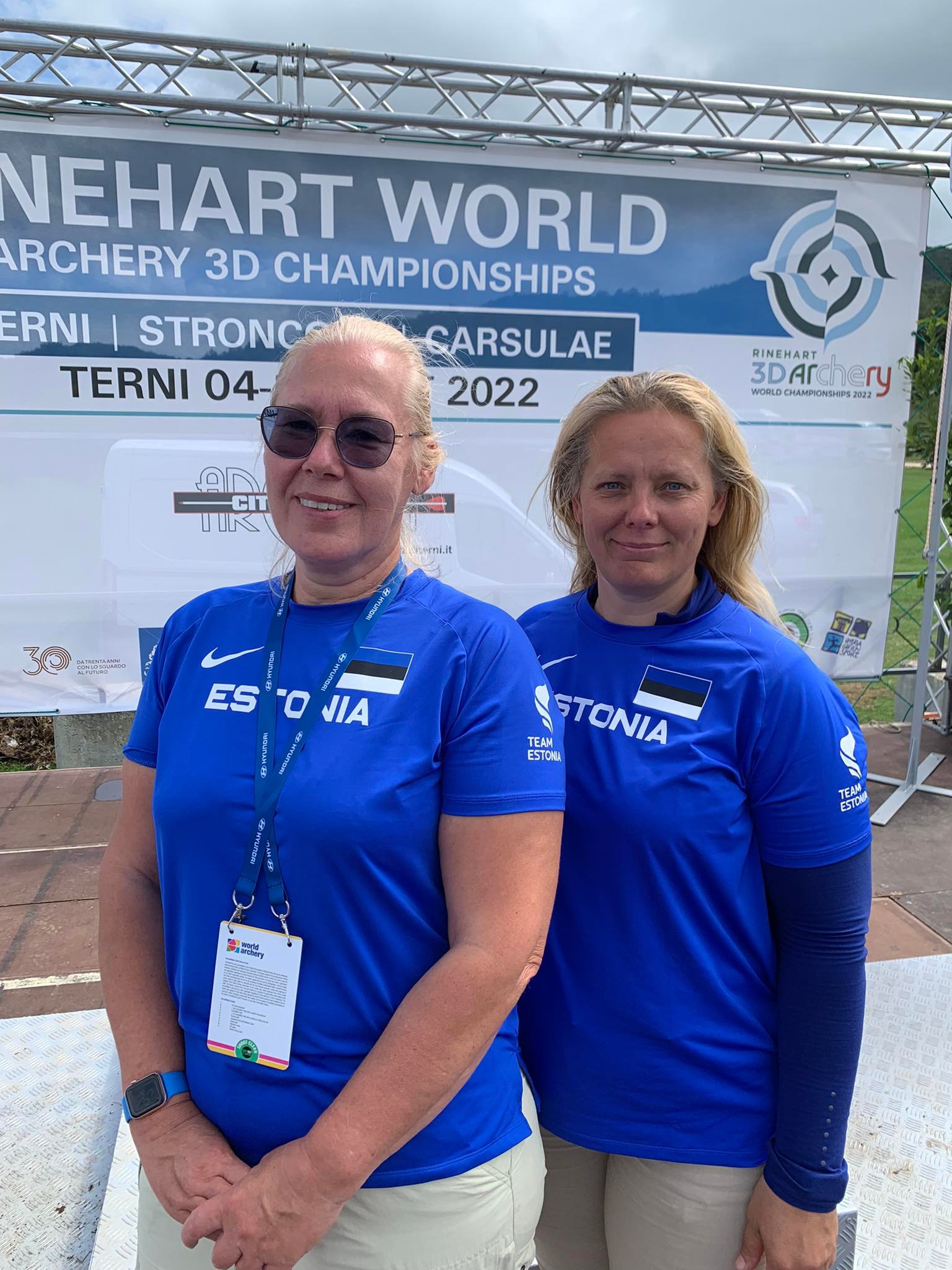 Ülle Kell ja Inge Sirkel-Suviste saavutasid 3D vibulaskmise Maailmameistrivõistlustel 7. koha