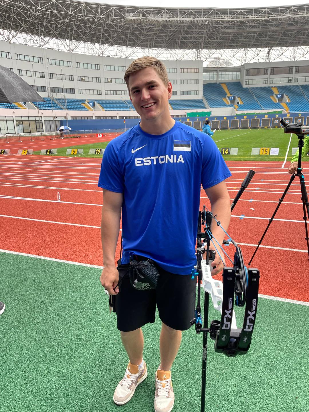 Robin Jäätma on Shanghais toimuval Hyundai Archery MK II etapil jõudnud nelja parima hulka