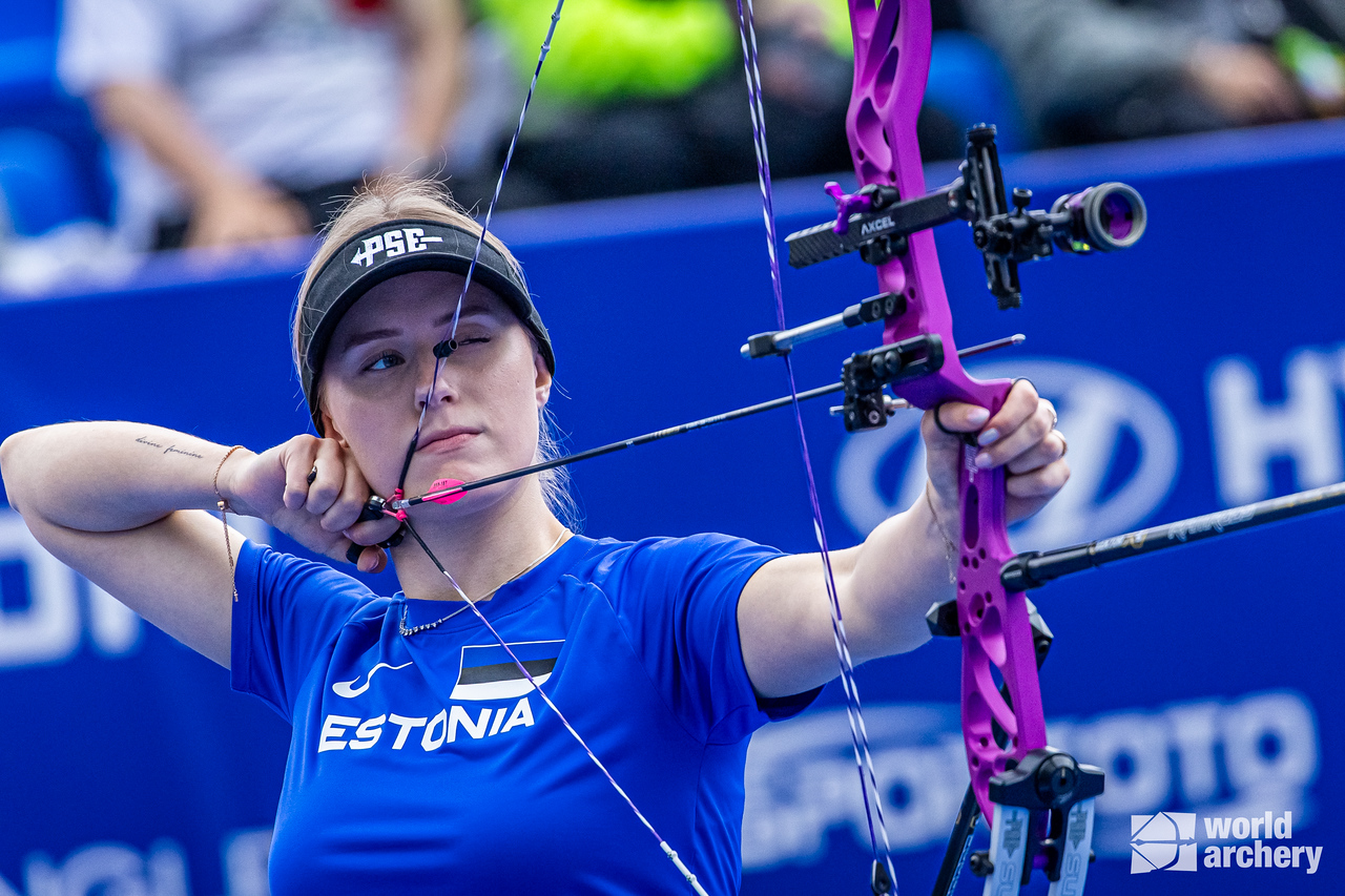Eesti plokkvibu naised lõpetasid vibulaskmise sise-MK II etapi neljandal ja viiendal kohal!