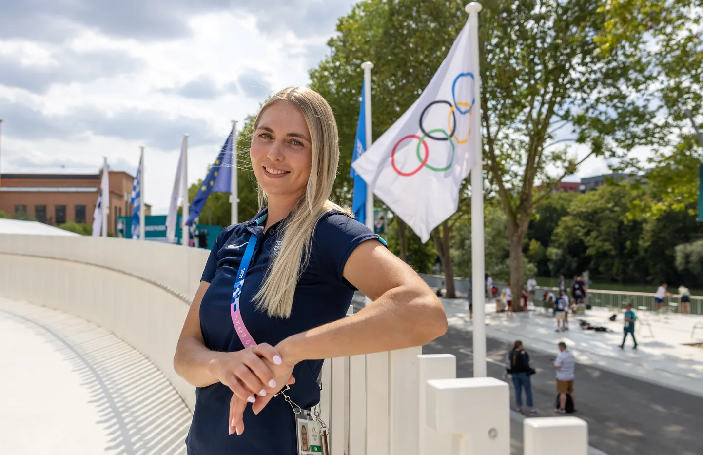 Reena Pärnat asub täna Pariisi olümpiamängudel võistlustulle